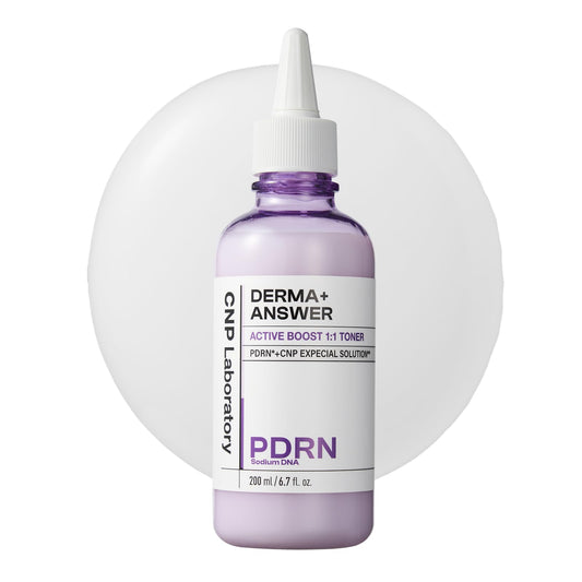 CNP PDRN + Niacinamide Milky Toner, Active Booster Toner for Face, Rice Water, Korean Skin Care, 6.7 fl. oz.