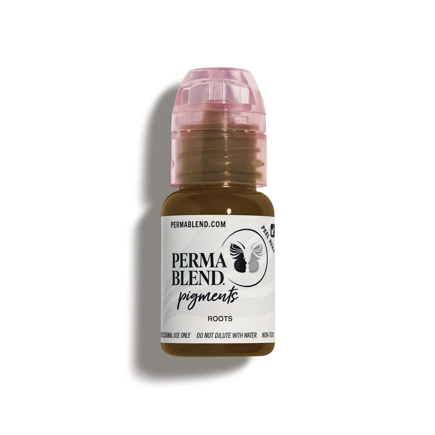 Perma Blend Microblading Ink for Permanent Eyeliner - Vegan Brown Tattoo Ink | 0.5 oz
