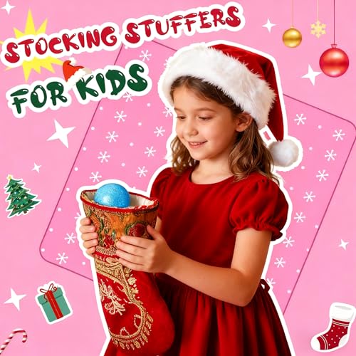 Unicorn Bath Bombs for Kids Girls with Bracelet Inside, sanyi Bubble Bath Toys Birthday Stocking Stuffers Christmas Gifts for 4 5 6 7 8 Year Old Girl Daughter Granddaughter