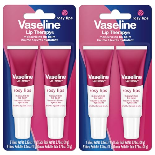 Vaseline Lip Therapy Rosy Lips Moisturizing Lip Balm - Twin Pack (2-Pack)