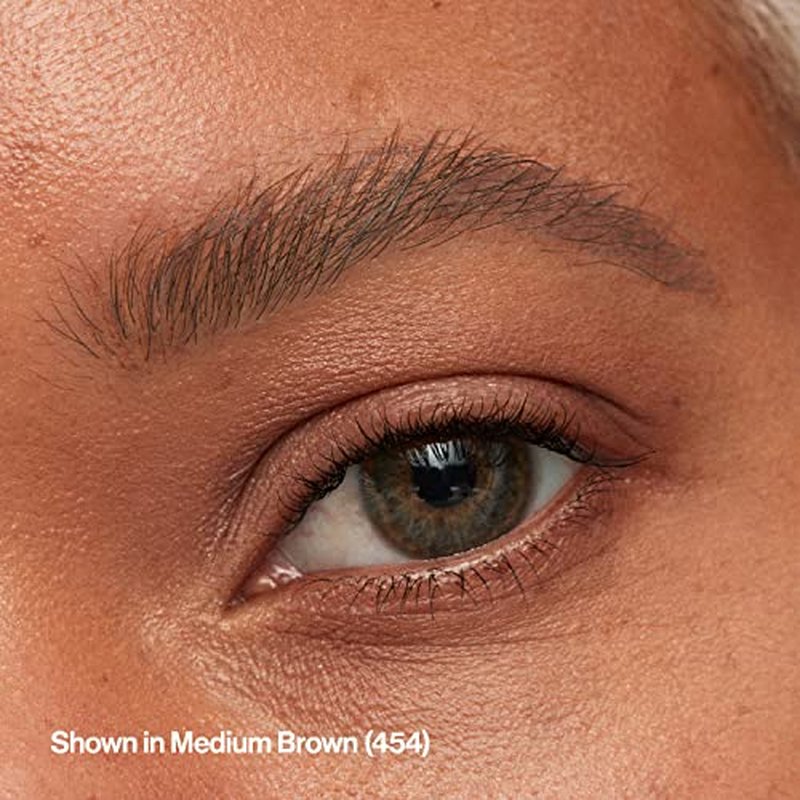 Revlon ColorStay Micro Eyebrow Pencil with Built In Spoolie Brush, Infused with Argan and Marula Oil, Stocking Stuffer for Her, 454 Medium Brown, 0.003 oz