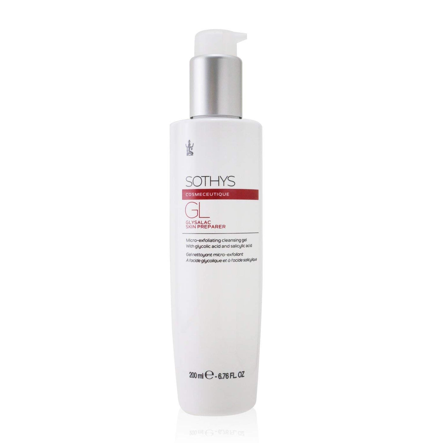 SOTHYS Glysalac Skin Preparer Face Cleanser Gel | Daily Exfoliating with Salicylic Acid & Glycolic Acid | Smoothing Formula for Oily Skin