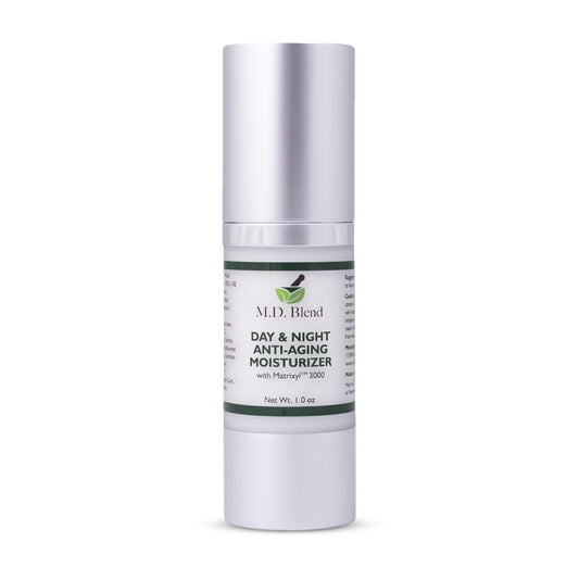 M.D. Blend Day & Night Face Moisturizer with Matrixyl 3000, Hydrating, 1 Oz