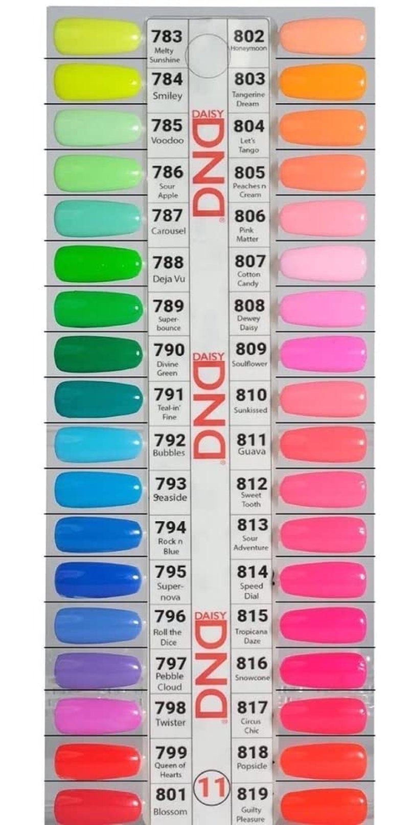 DND Duo 798 Twister Gel & Matching Lacquer Polish Set - 0.5 Ounce | Vibrant Nail Colors