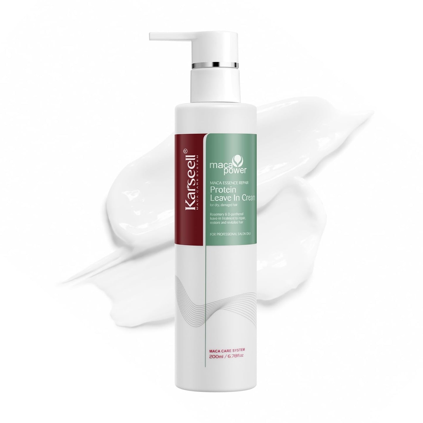 Karseell Repair Protein Cream Leave-In Conditioner Hair Treatment Organic Protein Cream for Dry Damaged Hair