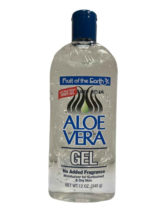 Fruit Of The Earth 100% Aloe Vera Gel, 12 oz (Pack of 2) by Fruit of the Earth