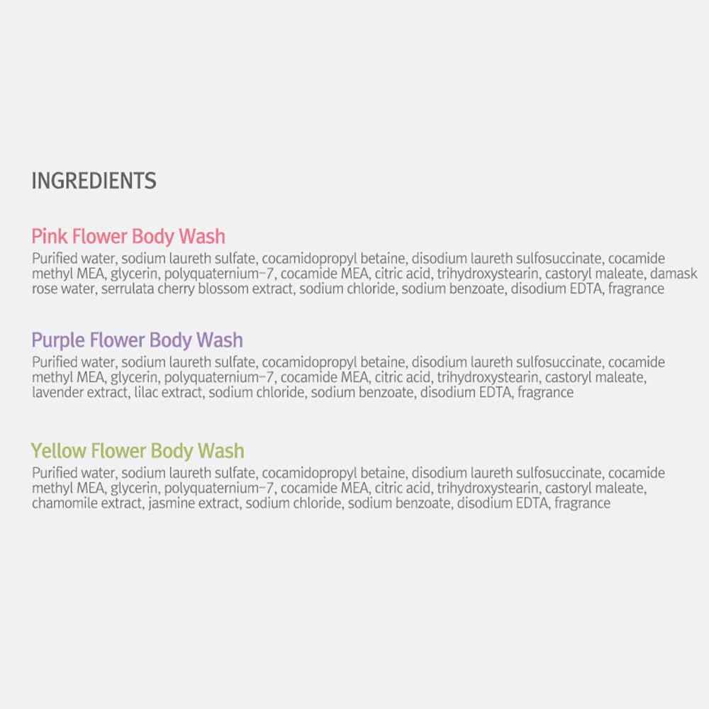 SHOWERMATE Flower Perfume Body Wash 40.57 fl oz / 1.2 L (Pink - Rose & Cherry Blossom)