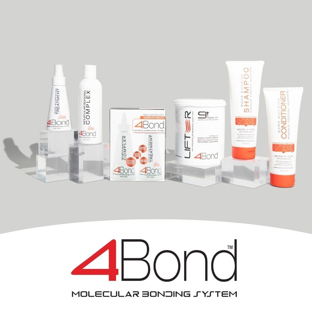 POWERTOOLS 4BOND Bond Building Shampoo | Restore Damaged Hair | Contains Advanced Polymers, Keratin, Baobab & Quinoa Proteins (8 Fl Oz)