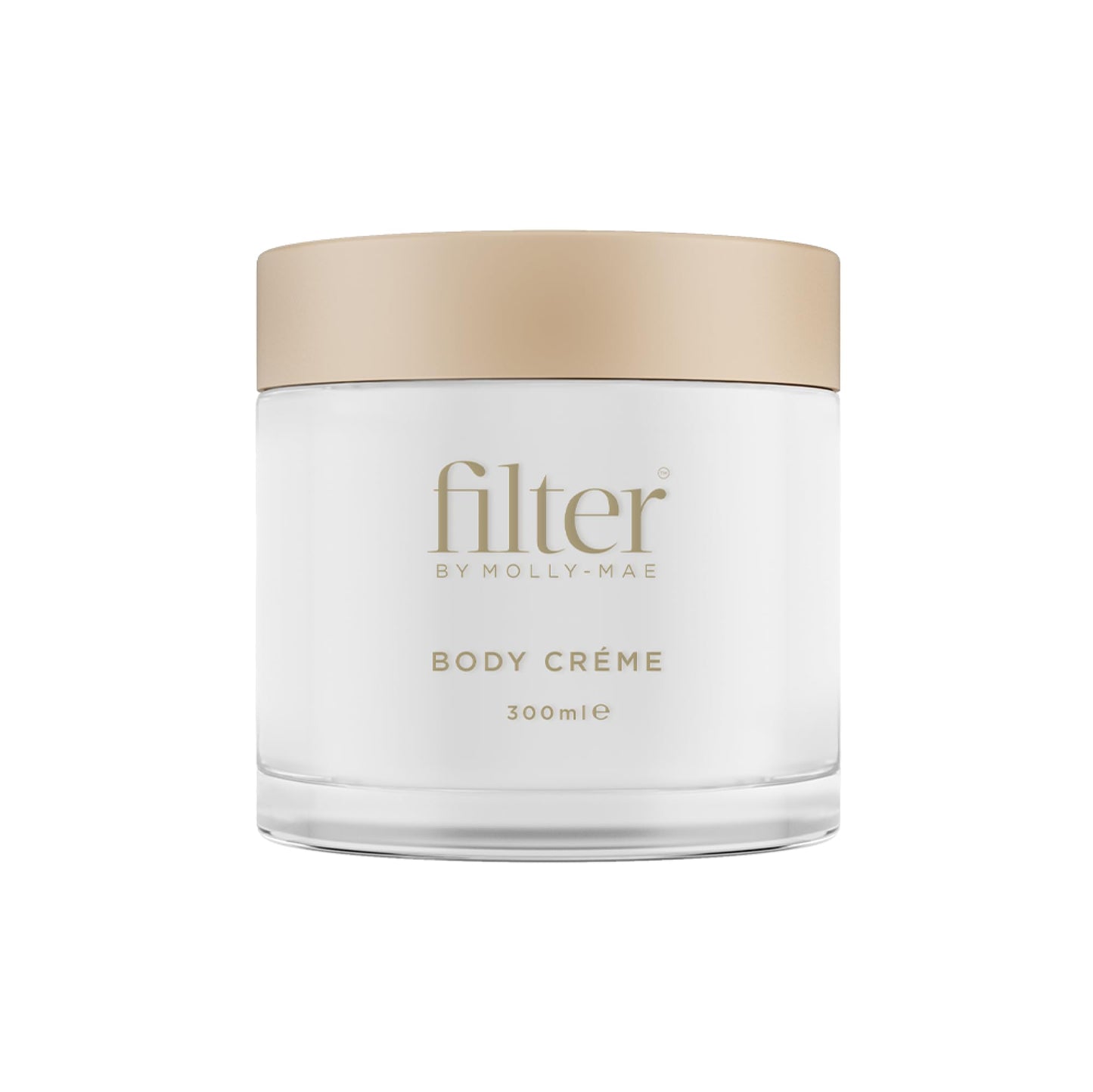 FILTER BY MOLLY-MAE Body Crème | Ultra-Hydrating Body Moisturizer for Women | Tan Extender, Enriched with Shea Butter & Natural Oils | Skin Moisturizer