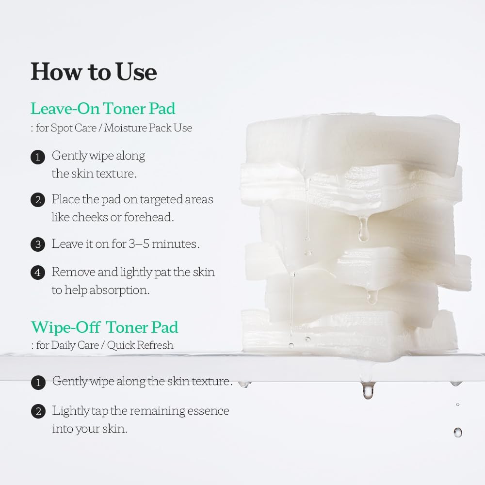 Aqua Hydrating Toner Pads - Long-Lasting Skin Moisture with Xylitylglucoside & Kakadu Plum | 60 Vegan Pads (9.17 fl. oz)