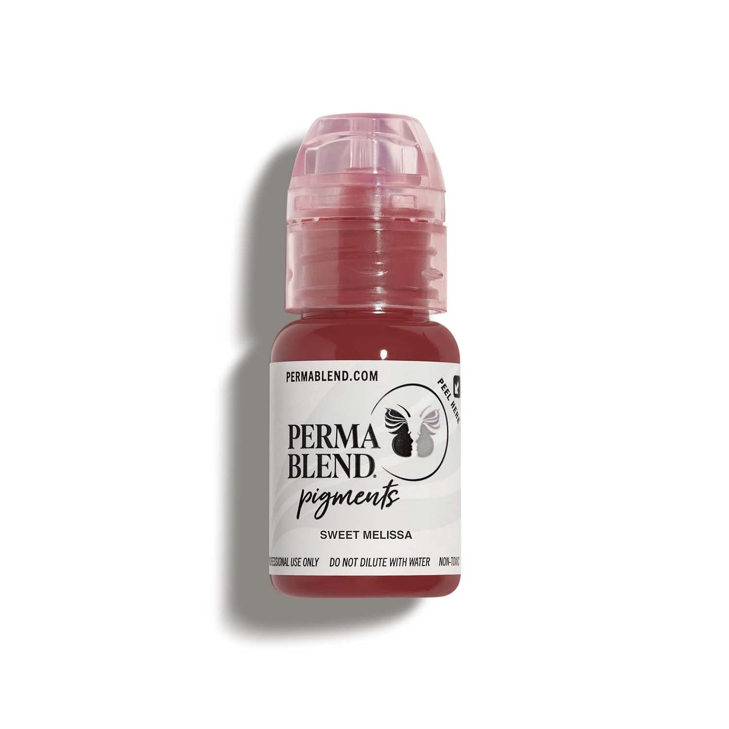 Sweet Melissa Tattoo Ink - Natural Medium Pink Lip Blush Microblading Ink | Vegan Permanent Makeup (0.5 oz)