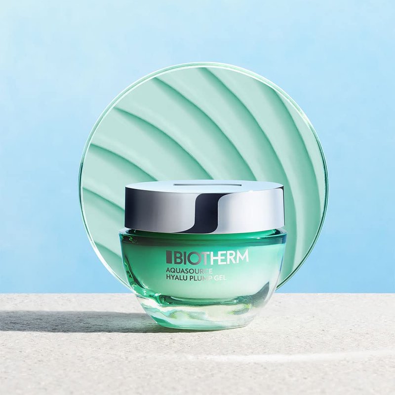 Biotherm Aquasource Hyalu Plump Gel, For Normal To Oily Skin. With plumping Hyaluronic Acid And Regenerating Biotech Plankton For Visibly Plumper And Glowing Skin, 1.01 Fl. Oz.