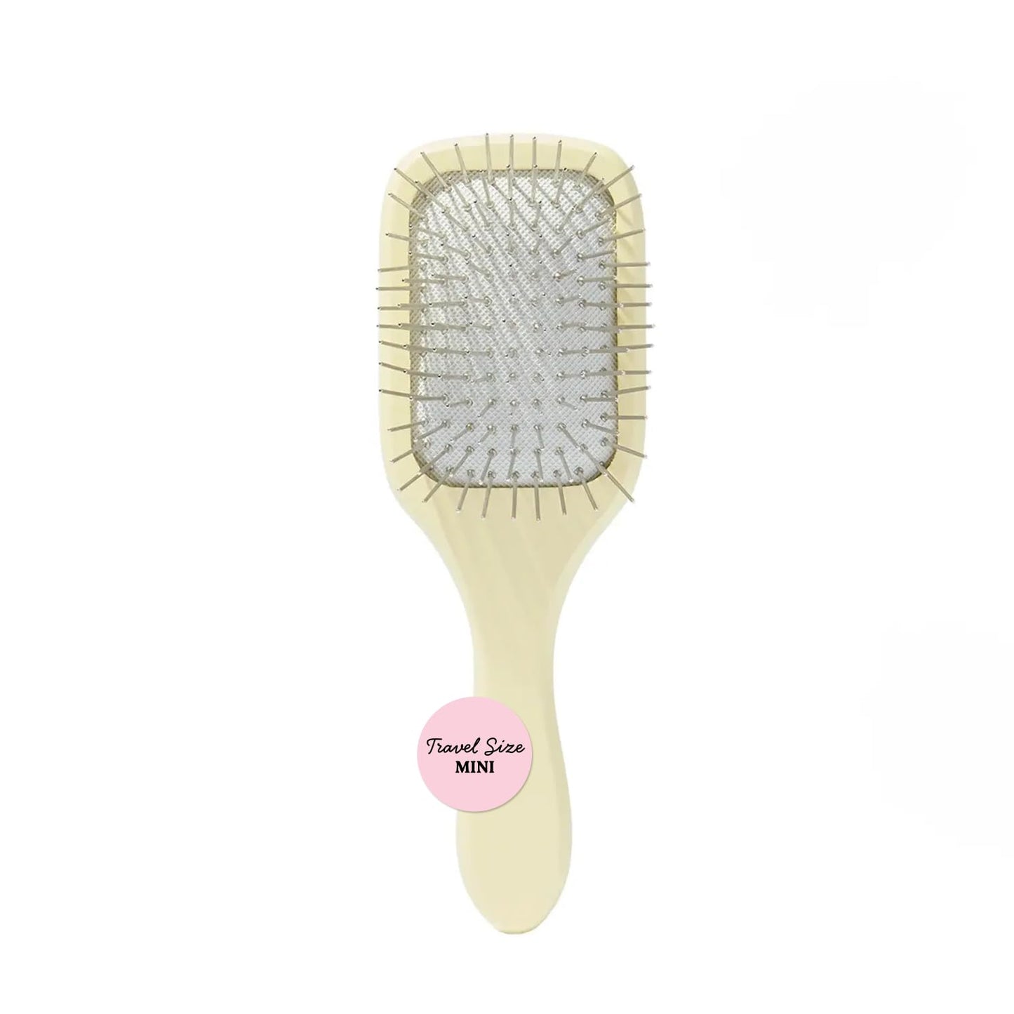 Mane Ready or Knot Mini Detangling Hair Brush - Anti-Static Hair Brush with Durable Metal Bristles for a Gentle Scalp Massage - Smooths Hair for a Frizz-Free Finish