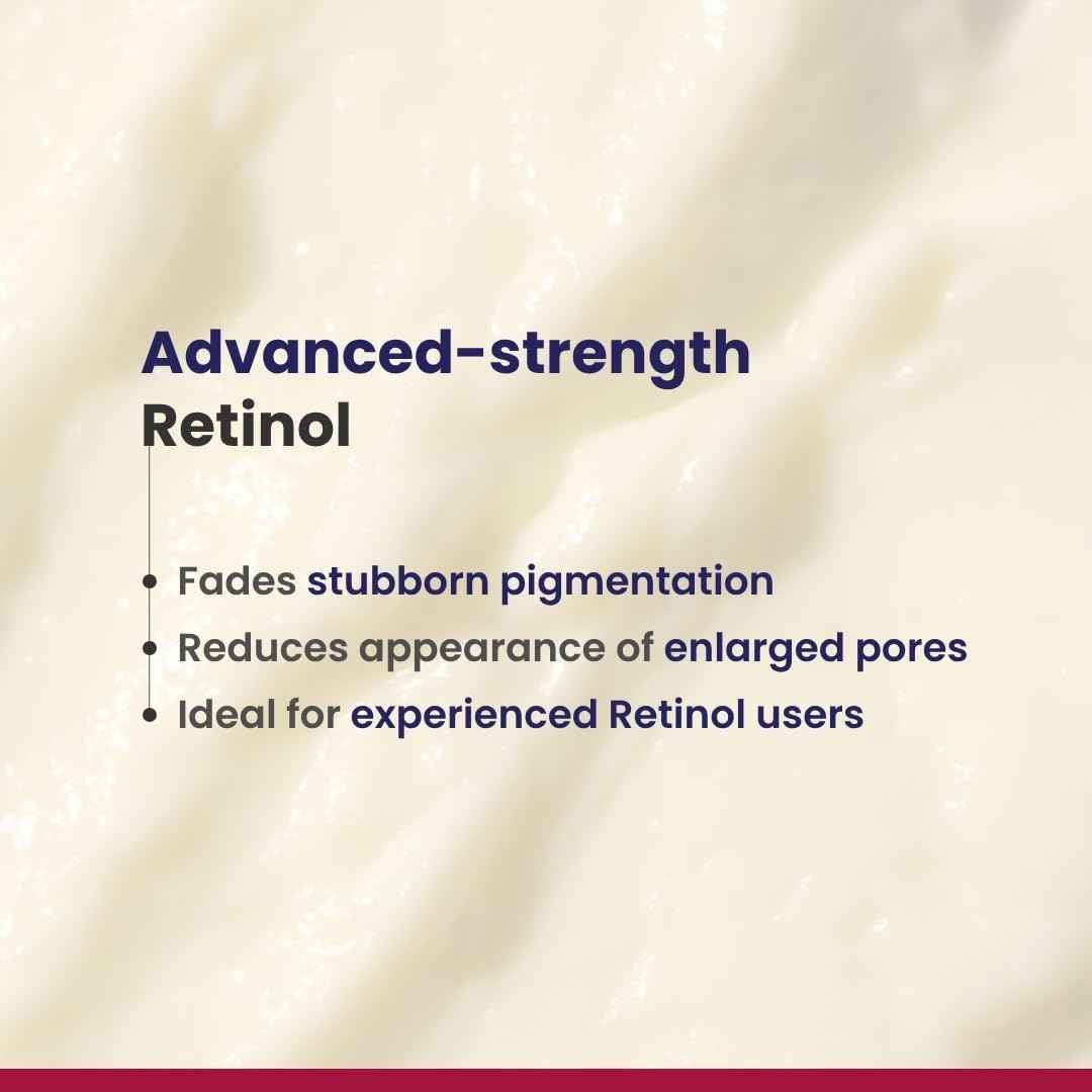 Re'equil 0.5% Retinol Night Cream | Makes Skin Youthful & Smooth | Prevents Fine Lines & Wrinkles | Unisex | All Skin Types | 30g