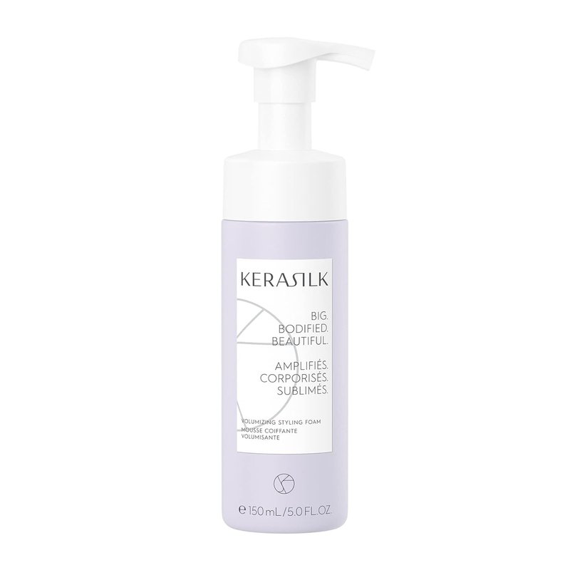 KERASILK Volumizing Styling Foam - Lightweight Formula for Long-Lasting Hold & Body | 150ml