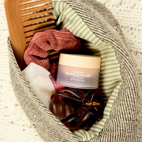 NATURE WELL Hydrating Lip Masks Variety Pack, Includes Mango, Vanilla & Berry Scents, High-Shine, Non-Greasy, Conditioning & Softening, 0.70 Ounce (Pack of 3)