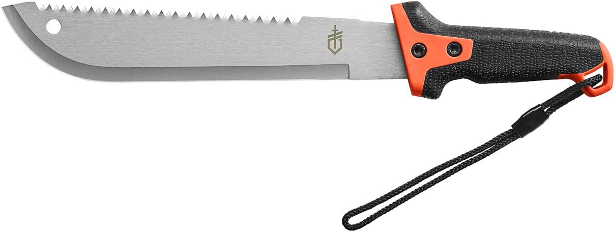 Gerber Gear Compact Clearpath Machete - Durable Black Blade for Outdoor Survival