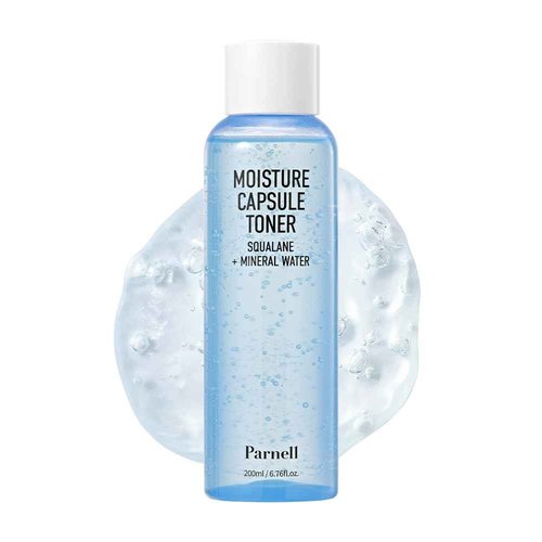 Parnell Squalane Mineral Water Moisture Capsule 200ml / 6.76 fl.oz | Hydrating Toner for face, Skin Barrier Toner, Korean Skin Care | kbeauty