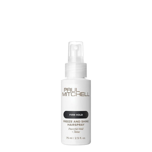 Paul Mitchell Freeze and Shine Hairspray - Maximum Hold for Coarse Hair | Shiny Finish