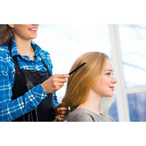 Hair Cutting Comb (5 Pack) - Professional 8.75¡± Black Carbon Fiber Anti Static Chemical And Heat Resistant Hair Combs For All Hair Types For Men and Women - By Bardeau Essentials