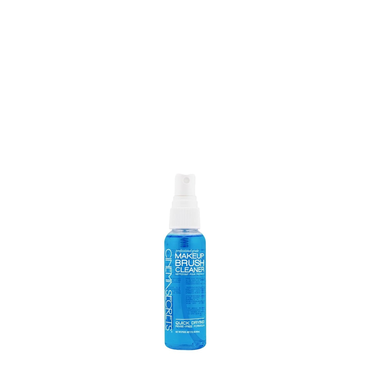 Cinema Secrets Makeup Brush Cleaner Spray - Original Blue Vanilla Formula | Quick-Drying & Rinse-Free