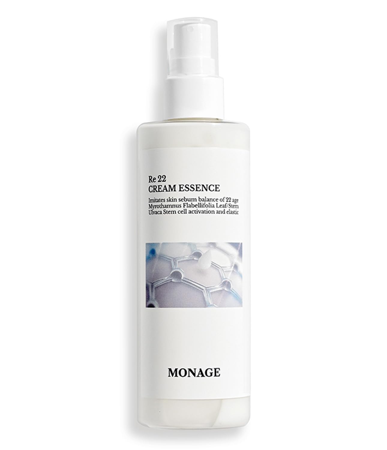 Korean Skin Care Cream Essence - All-in-One Hydrating Spray with Resurrection Plant & Sea Lettuce Stem Cells | 150ml / 5.07 fl. oz