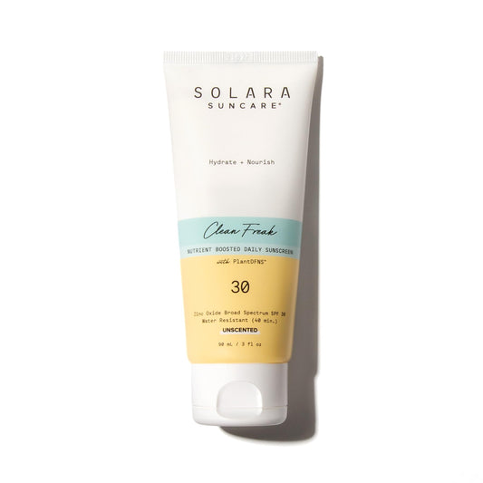 Solara Suncare - Clean Freak Nutrient Boosted Daily Sunscreen (3 fl oz)