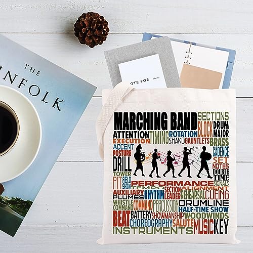 CMNIM Marching Band Makeup Bag - Mom Gifts for Music Teacher, Musician Performance