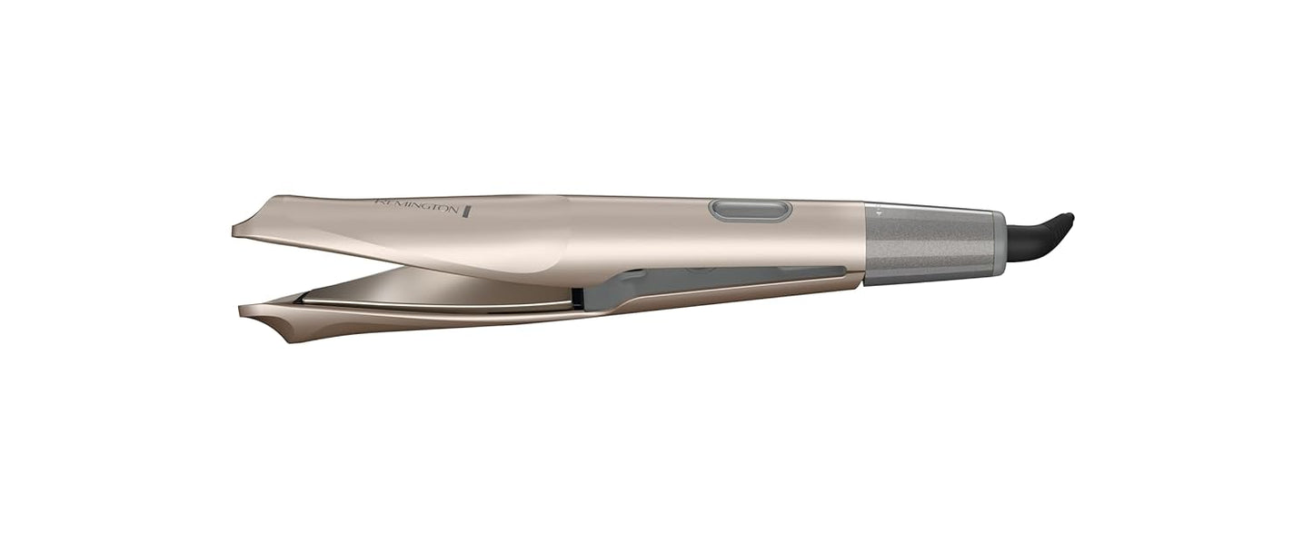 Remington Pro 1 Multi-Styler - Twist & Curl Technology, Straightener & Curling Iron | Color Care Protection, Champagne
