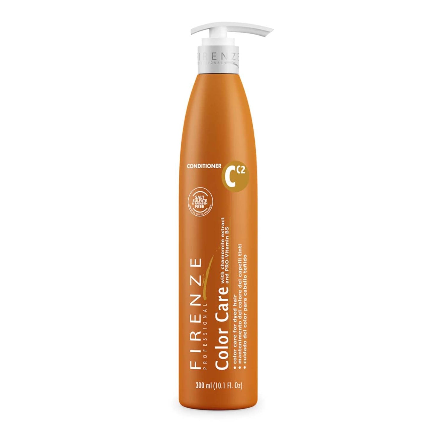 Firenze Professional Color Care Bundle 300ml (10.1 fl oz) Each – Color Protection Shampoo & Conditioner for Blonde, Highlighted & Color-Treated Hair – Sulfate, Salt & Paraben Free