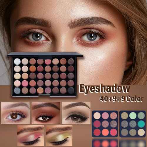 Makeup Set for Women, Makeup Kit for Beginners Teen Girls, Makeup Gift Set for Teens & Adults, Makeup Set for Girls, Eyeshadow Palette, Face & Eye Make up