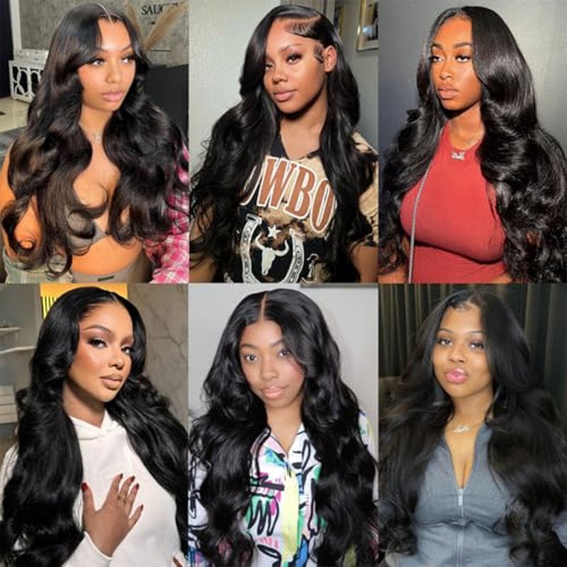 12A Brazilian Virgin Human Hair 1 Bundle 22 Inch Body Wave Bundles Human Hair 100% Unprocessed Quick Weave Hair Extensions Natural Black