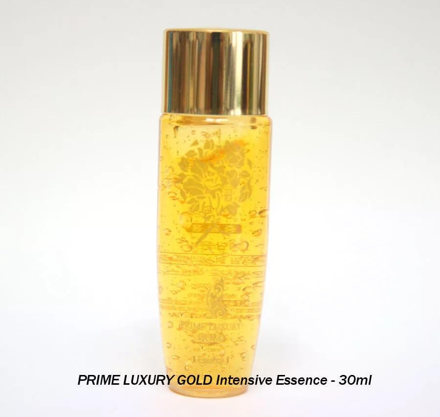 Luxury Gold Women’s Facial Skin Care Set - Nourishing & Moisturizing 4-Piece Korean Cosmetic