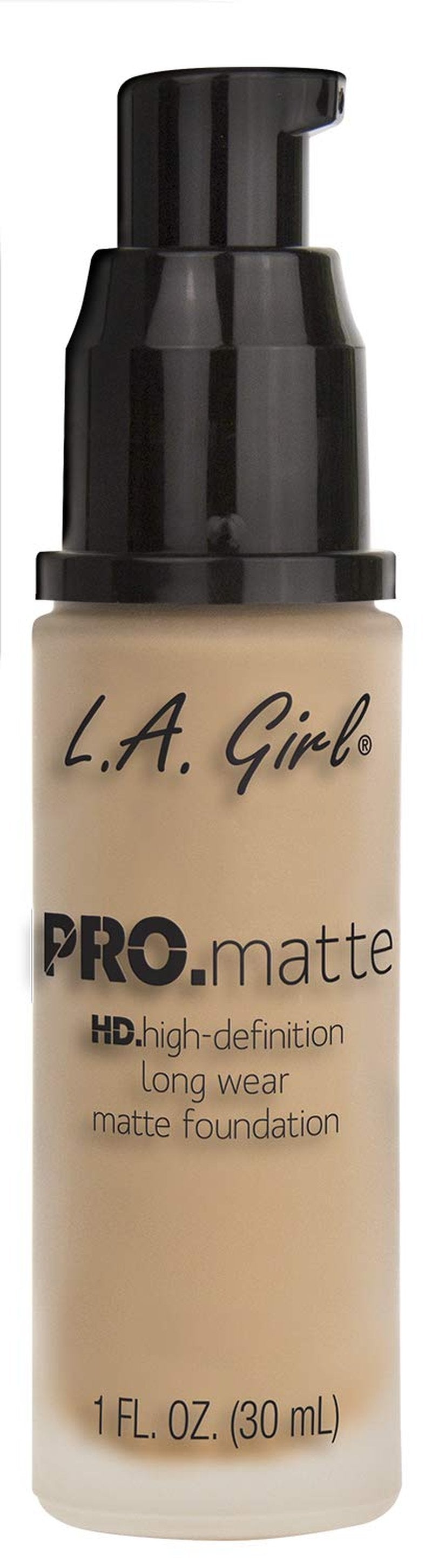 L.A. Girl PRO.Matte Foundation, Ivory GLM671 (Pack of 2)