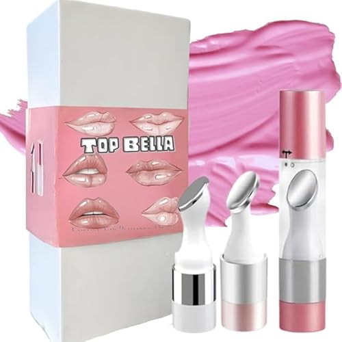 Electric Lip Plumper Lip Massager Tool Electric Lip Pen Device Lip Wrinkle Remover Natural Lip Plumper Tool Lip Filler Lip Suction Lip Enhancer Machine Lip Enhancer Lip Balm Infusor (White)