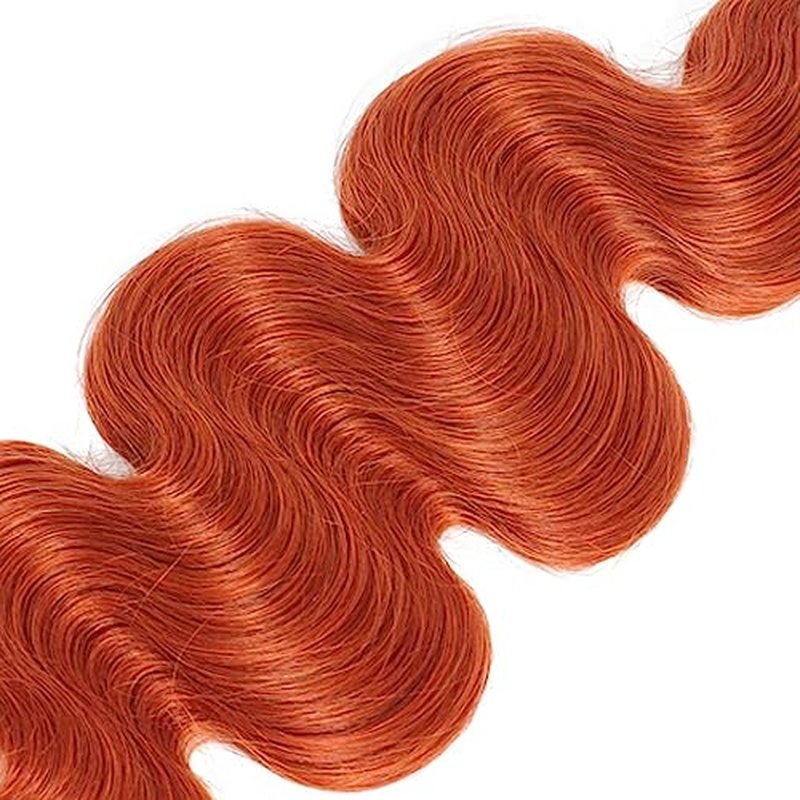26 28 30 inch Ombre Human Hair Bundle Ginger Bundles Human Hair Ginger Body Wave 3 Bundles 1b/350 Body Wave Bundle for Women