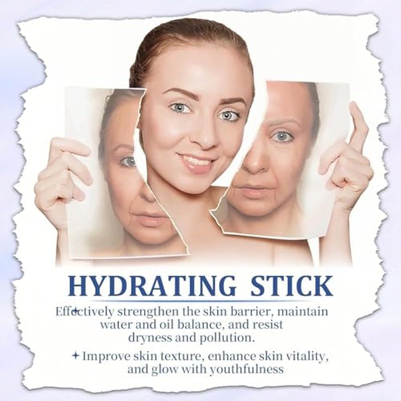 EYES Cemenrete Calcium Multi Balm, Calcium Volume Multi Balm, Wrinkle Core Stick, Korean Collagen Moisturing Stick, Anti-aging, Hydrating, Almond & Vitamin E for Lip Balm Cream Neck(2pcs)