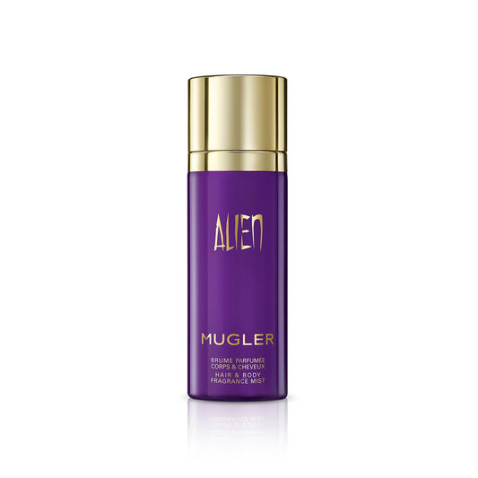 Mugler Alien Hair & Body Mist - Floral, Jasmine & Amber Women's Perfume - 3.3 Fl Oz