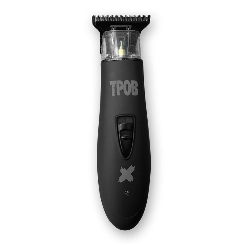 TPOB Ghost X Beard Trimmer Hair Clippers for Men, Professional Hair T-Blade Trimmer Cordless Rechargeable Edgers Clippers Electric Beard Shaver (Ghost X Blackout)