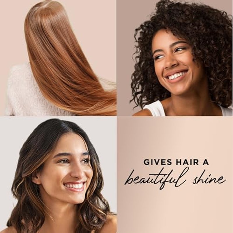 Hair Food Coconut & Argan Oil Heat Protectant Leave-In Spray for All Hair Types, 450¡ÆF Heat Protection, Sulfate-Free, Paraben-Free, Dye-Free, Alcohol-Free, Adds Shine, 6.4 Fl Oz