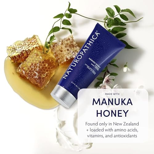 Naturopathica Manuka Honey Creamy Body Lotion, Rich and Fast-Absorbing Body Moisturizer, Body Lotion for Dry Skin, 8.4 fl oz