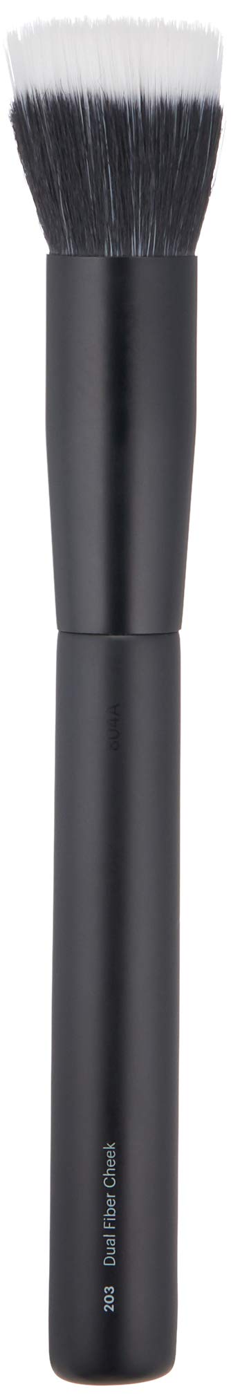 Glo Skin Beauty Dual Fiber Cheek Brush 203 - Professional Makeup Brush for Blush and Foundation - Cruelty Free