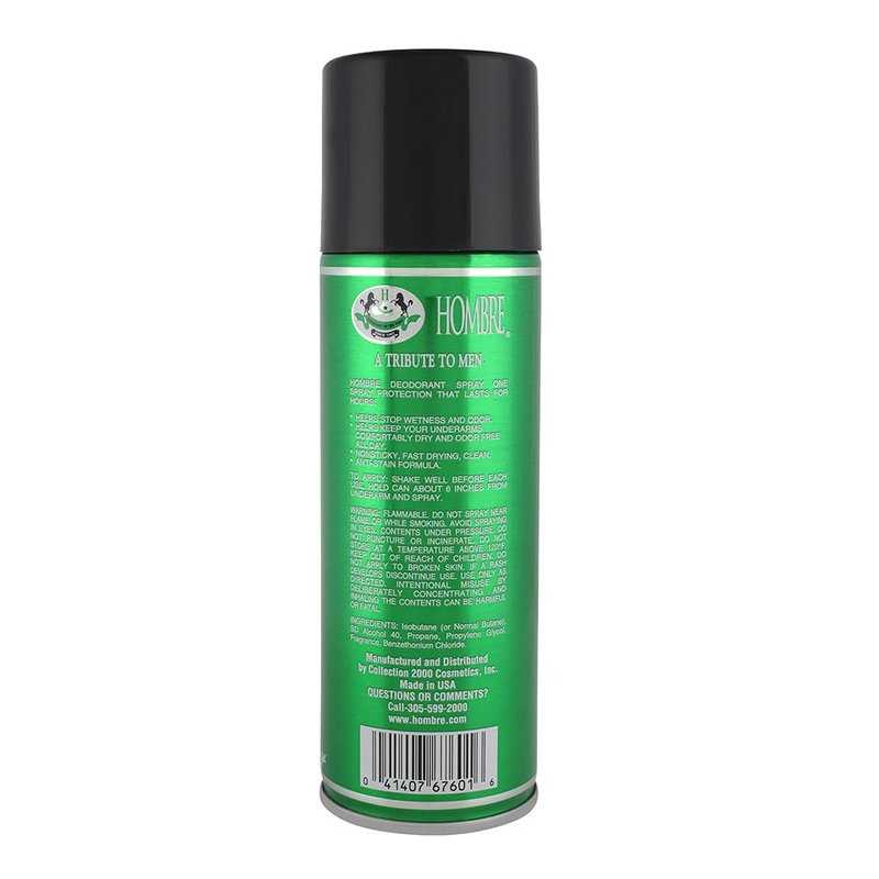 Green Deodorant Fresh Body Spray for Men - 5.5 Oz | Long-Lasting Fragrance (3 Pack)