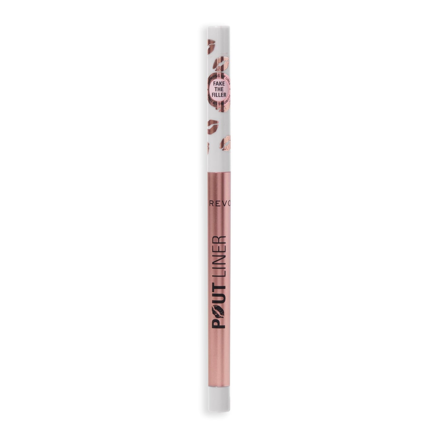 Revolution Beauty London, Pout Bomb Plumping Lip Liner, Long-Lasting Lip Shaper with Hyaluronic Acid & Vitamin E, Vegan & Cruelty-Free, Clear