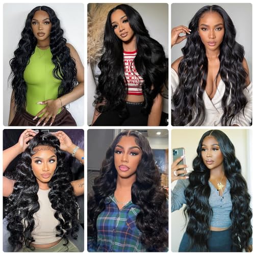 12A Body Wave Bundles Human Hair 20 Inch 1 Bundle 100% Unprocessed Brazilian Virgin Hair Quick Weave Single Body Wave Human Hair Real Raw Bundles Deals Hair Extensions Natural Black