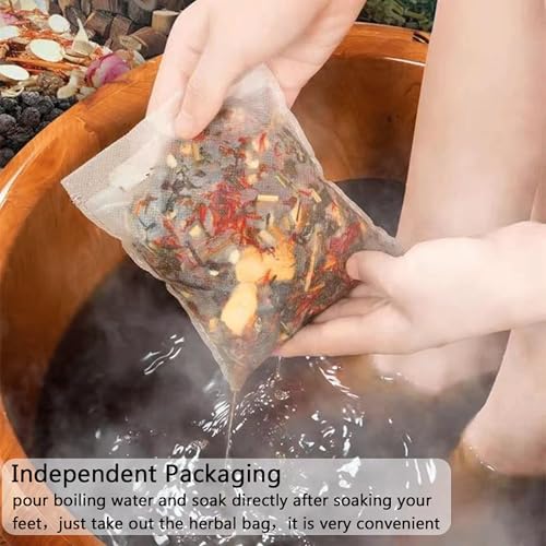 30 PCS Body Detox Foot Soak to Remove Toxins,Lymphatic Drainage Ginger Feet Soak,Mugwort Herbal Foot Detoxing Soak for Dry Cracked Feet Dispel Cold Remove Dampness øÜÊÅðëé±øÐäõõ®?