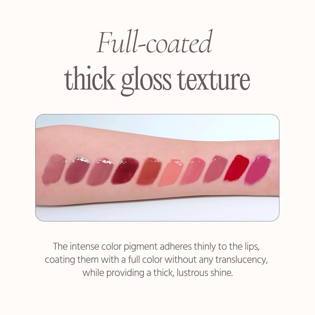 DINTO (Peter & Wendy Collection Deep-Kissed Plumping Lip Enamel - Glitter Lip Gloss, High Shine, Cooling Plumping, Long-Lasting, Vegan & Cruelty-Free (160 Euphoric Bell, 4ml)