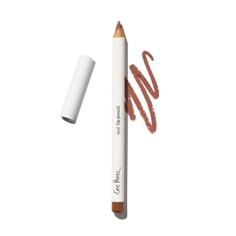 Ere Perez - Natural Açaí Lip Pencil | Firm, Plump, Repair Skin | Vitamins A, C + E, Coconut Oil | Vegan, Cruelty-Free, Clean Beauty (Pout)