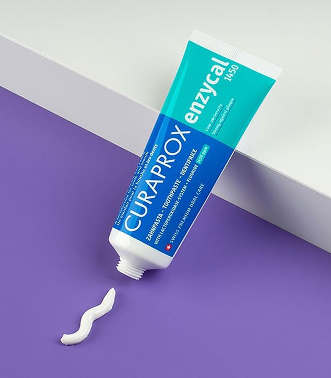 Enzycal 1450 ppm Toothpaste 75mL Gently Clean and Protect Against Tooth Decay | Everyday Use | Mild SLS-Free | Cavity Prevention
