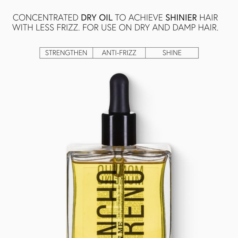 MONCHO MORENO Shine On Me - Anti-Frizz Hair Oil with Argan Oil & Vitamin E, Nourishing and Repairing Serum for Dry, Damaged & Frizzy Hair, Adds Softness and Shine (1.7 Fl Oz)